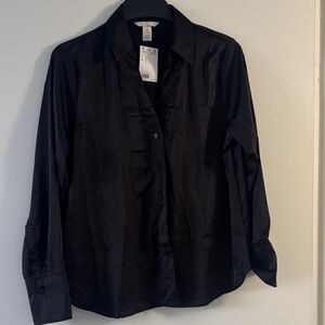 Women’s Black Dress Shirt